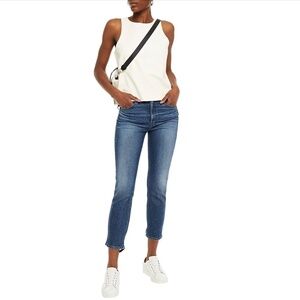 3X1 Cammi Distressed High Rise Jeans